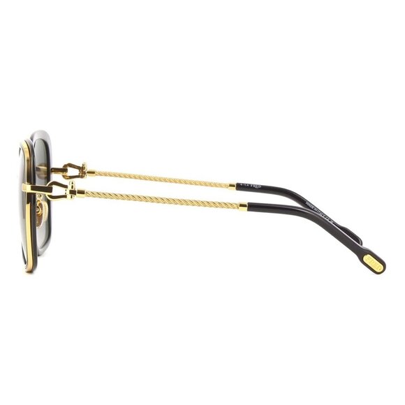 New FRED Manille & Cable Black Square FG40041U 01B Sunglasses Women - Picture 3 of 4